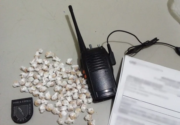 Material apreendido pela Força Tática da Polícia Militar do Piauí nesta segunda-feira (20)