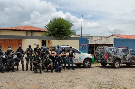 Prisão foi realizada por policiais do Piauí, Ceará e Pernambuco