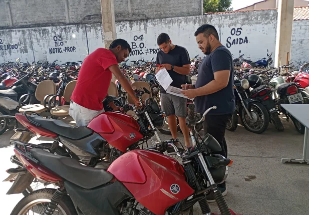 Polinter restituiu 191 motocicletas roubadas em 2022 no Piauí