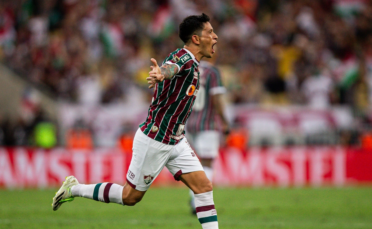German Cano fez marcou para o Fluminense