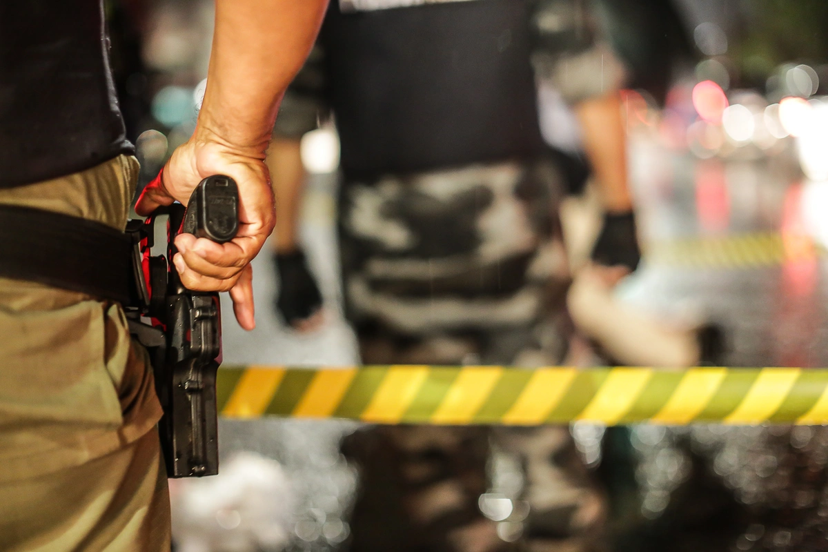 Jovem foi assassinado com dois disparos de arma de fogo