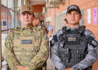 Coronel Scheiwann Lopes  e Coronel Galvão