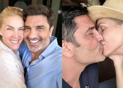 Ana Hickmann assumiu o namoro com Edu Guedes