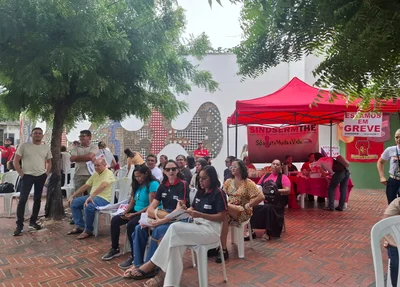 Sindserm fez ato na Câmara Municipal de Teresina