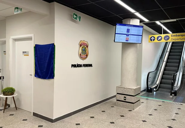 Instalação da PF no Aeroporto de Teresina