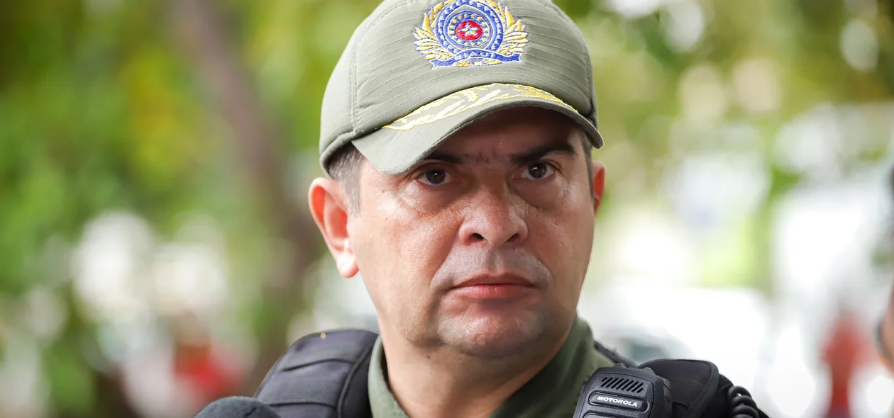 Coronel Scheiwann Lopes, comandante geral da PM-PI