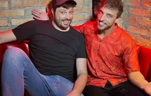Danilo Gentili e Léo Lins