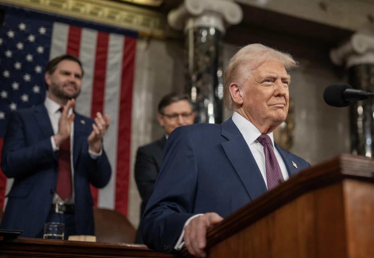 Donald Trump, presidente dos Estados Unidos
