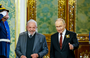 Presidente Lula ao lado do ditador da Rússia, Vladimir Putin