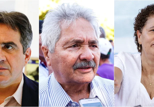 Ciro Nogueira, Elmano Férrer e Regina Sousa