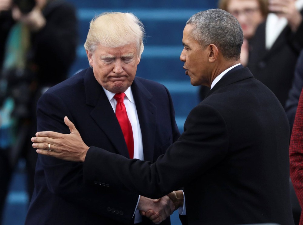 Donald Trump e Barack Obama
