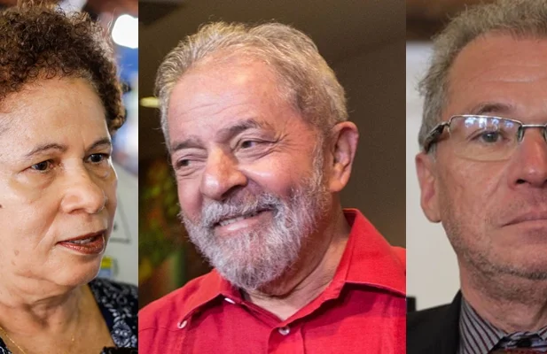 Regina Sousa, Lula e Assis Carvalho