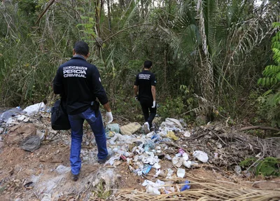 Equipe da perícia criminal