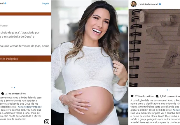 Patrícia Abravanel escolhe nome de filha por sorteio