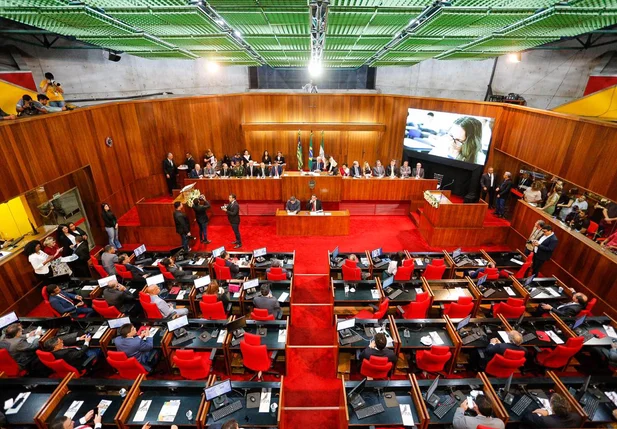 Abertura do ano legislativo na Alepi