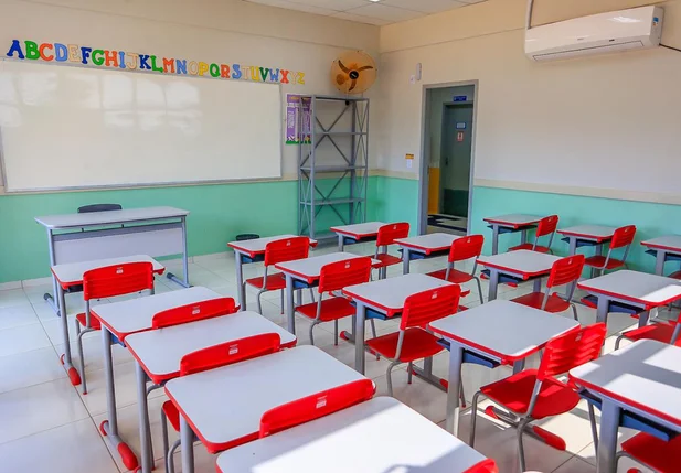 Sala de aula da creche