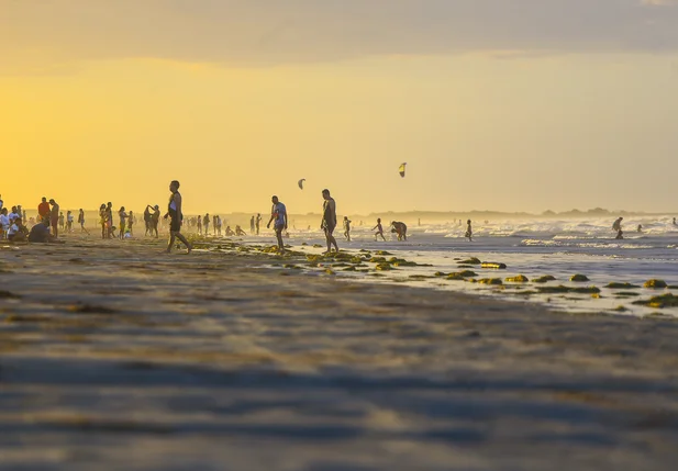 Praia de Atalaia em Parnaíba