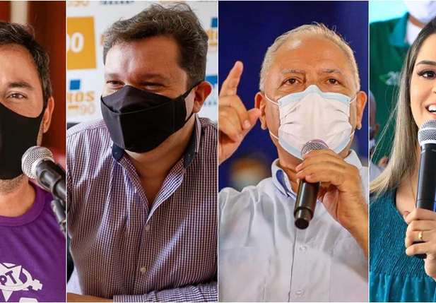 Candidatos que vão disputar a Prefeitura de Teresina